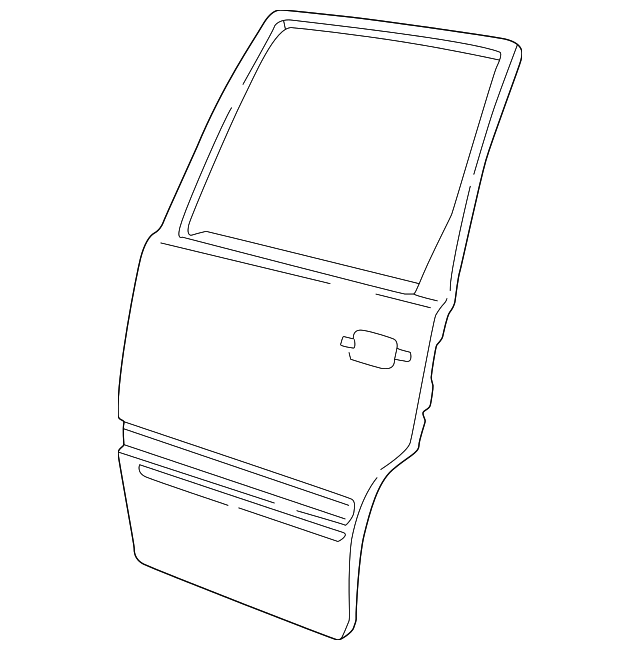 9152901 Деталь OUTER PANEL, LEFT