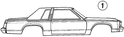 Grand Marquis STRIPE TAPE