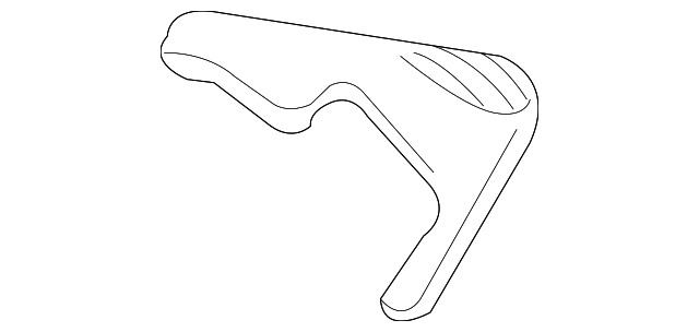 92108179 Деталь AIR BAFFLE INSULATOR