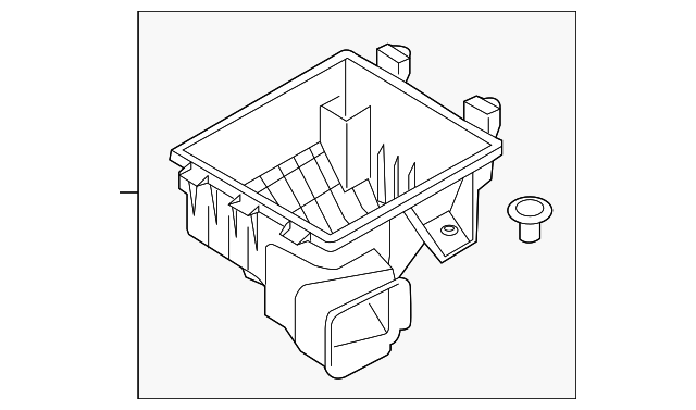 AR3Z-9A600-C Деталь AIR CLEANER BODY