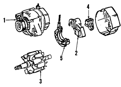 ELECTRICAL/ALTERNATOR for 2007 Toyota Yaris #2