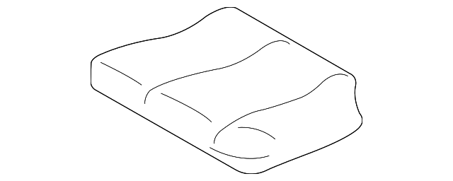 1M5Z-6163841-AA Деталь SEAT CUSHION PAD, LEFT