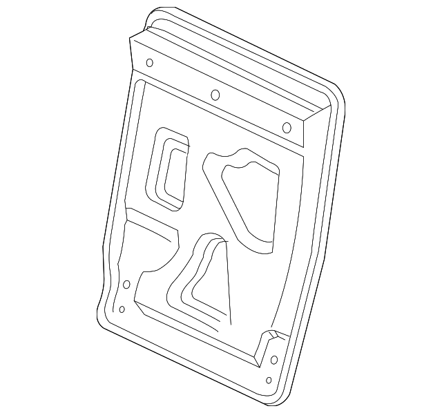 YS4Z-7460508-BB Деталь SEAT BACK PANEL, RIGHT