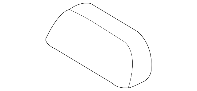 5S4Z-58501A04-AAB Деталь HEADREST COVER, RIGHT