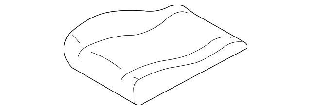 1M5Z-6163840-AA Деталь SEAT CUSHION PAD, RIGHT