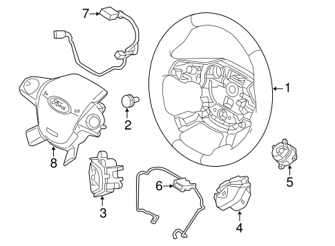 Focus STEERING WHEEL & TRIM