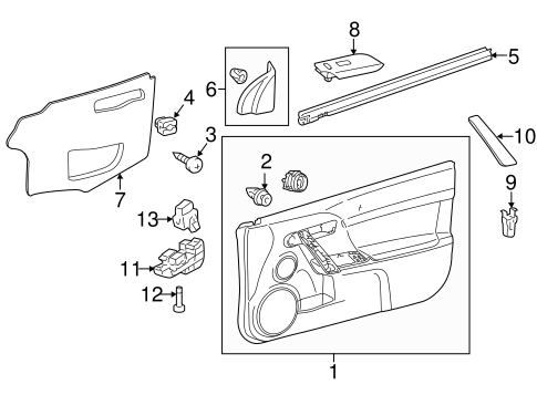 ELECTRICAL/DOOR for 2014 Scion tC #3