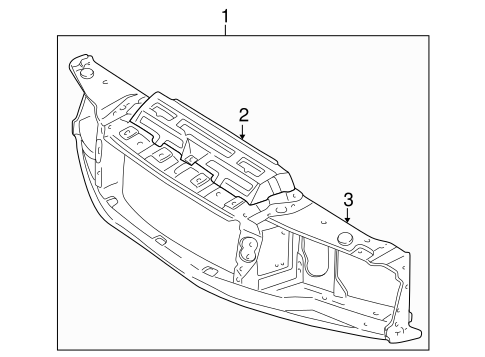 Range Rover RADIATOR SUPPORT