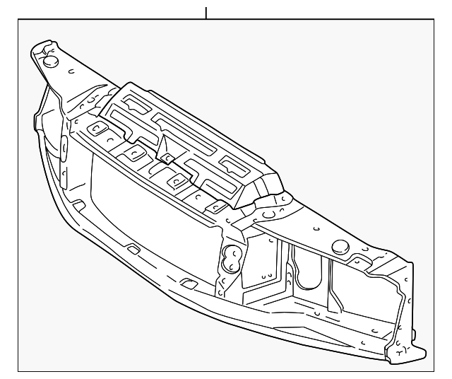 ALR1196 Деталь RADIATOR SUPPORT