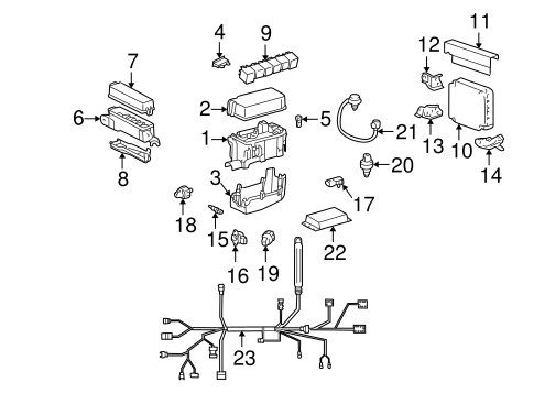 ELECTRICAL/SENDERS for 2000 Toyota MR2 Spyder #1