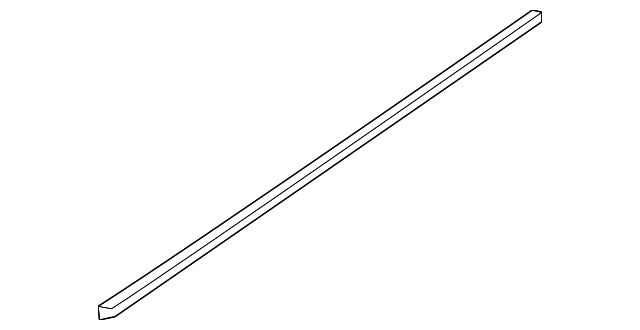 30799427 Деталь BELT MOLDING, LEFT