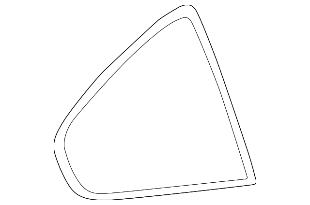 F4ZZ6329904A Деталь WEATHERSTRIP, RIGHT