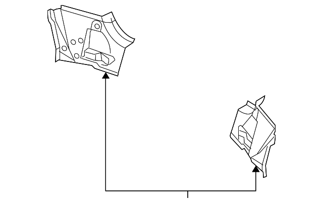 31214591 Деталь INNER PANEL, LEFT
