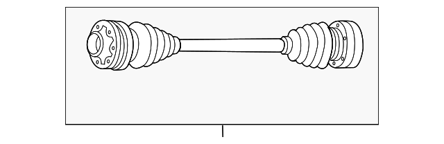 92162976 Деталь AXLE SHAFT ASSY, LEFT