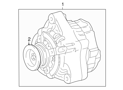 ELECTRICAL/ALTERNATOR for 2004 Toyota Sequoia #1