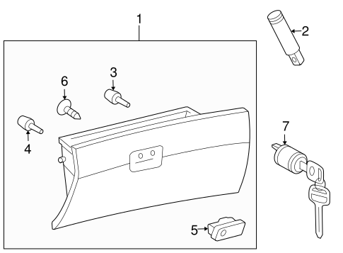 BODY/INSTRUMENT PANEL for 2008 Toyota Sienna #2