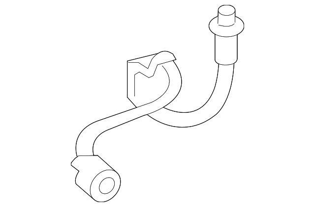 19184373 Деталь BRAKE HOSE, RIGHT