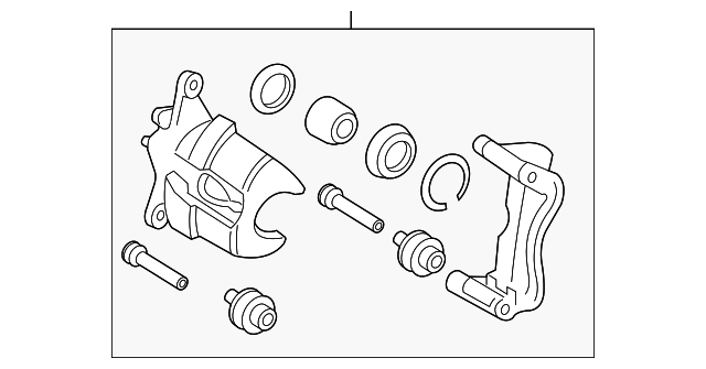 19204318 Деталь CALIPER, RIGHT