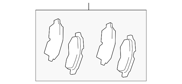 19184911 Деталь BRAKE PADS