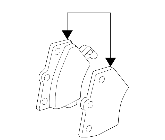 19184917 Деталь BRAKE PADS