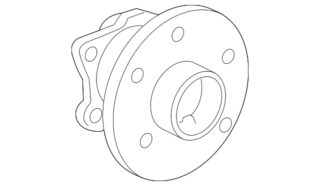 19184275 Деталь HUB & BEARING, RIGHT
