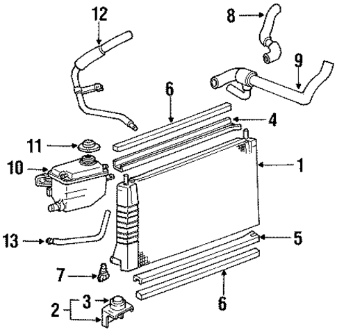 Taurus RADIATOR & COMPONENTS 2