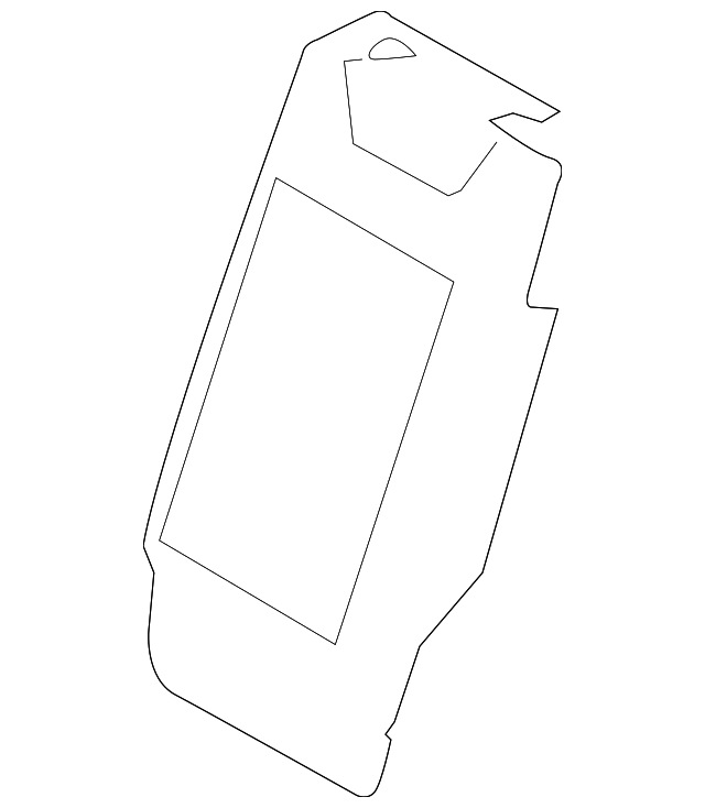 958-522-828-15-YKI Деталь SEAT BACK COVER, RIGHT