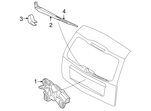 V50 WIPER & WASHER COMPONENTS
