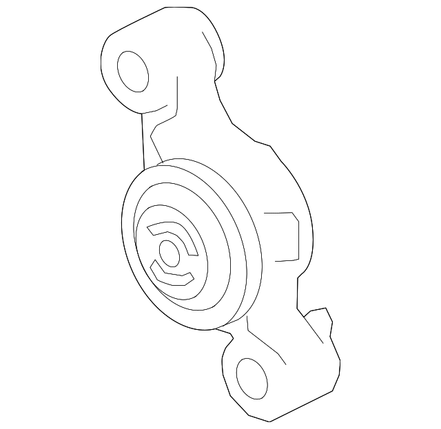 LR035491 CENTER BRACKET
