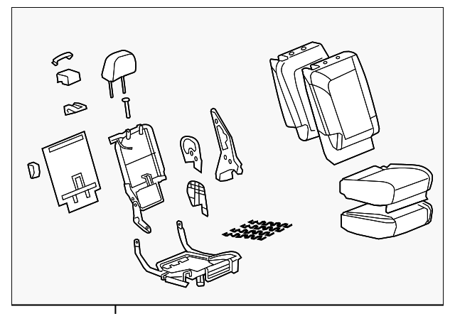 20837991 SEAT ASSY