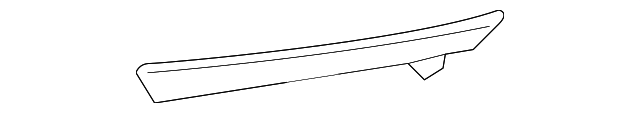 4W4Z17626BB Деталь VALANCE PANEL, RIGHT