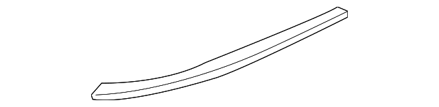 3W4Z-17C830-BAA Деталь COVER MOLDING, RIGHT