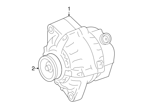 ELECTRICAL/ALTERNATOR for 2007 Toyota RAV4 #1