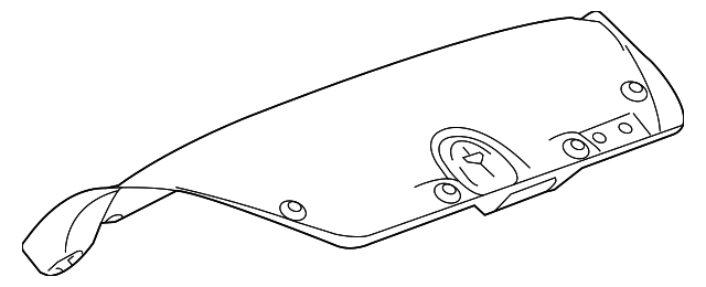 13292045 Деталь TRUNK LID TRIM