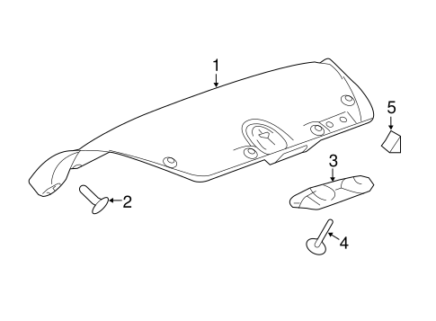 9-5 INTERIOR TRIM - TRUNK