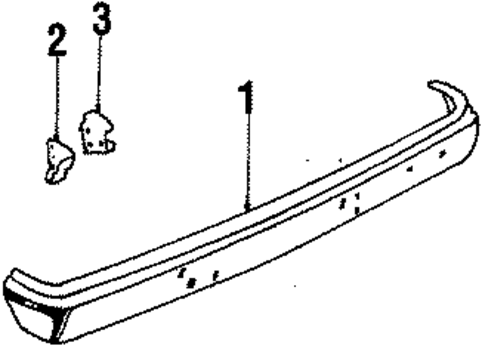 Grand Wagoneer BUMPER ASSEMBLY - REAR