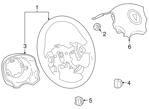 Aztek STEERING WHEEL & TRIM