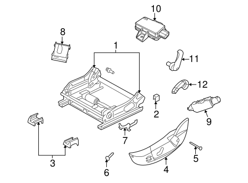 Body/Tracks & Components for 2008 Dodge Challenger #1