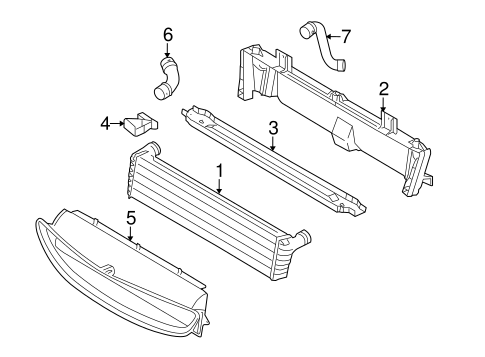 Boxster RADIATOR & COMPONENTS 2