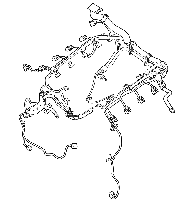 948-607-905-00 Деталь ENGINE HARNESS