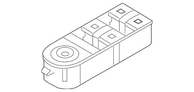 13228879 Деталь WINDOW SWITCH, LEFT