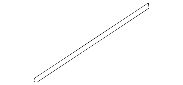 24468032 Деталь BELT MOLDING, RIGHT