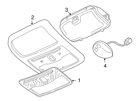 XJR OVERHEAD CONSOLE