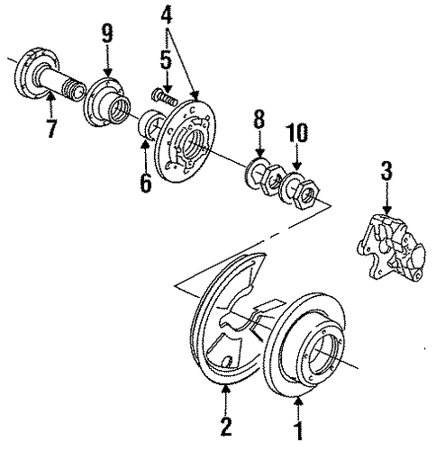 Defender 90 REAR BRAKES