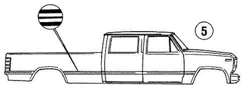F-350 STRIPE TAPE 3
