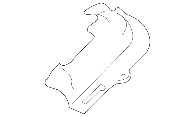 DG9Z-9B007-H Деталь UPPER SHIELD, RIGHT