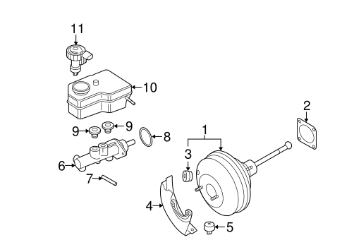 Brake Hydraulics for 2014 Volkswagen Jetta #1