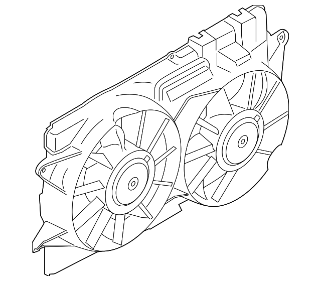 FR3Z-8C607-A Деталь FAN ASSY