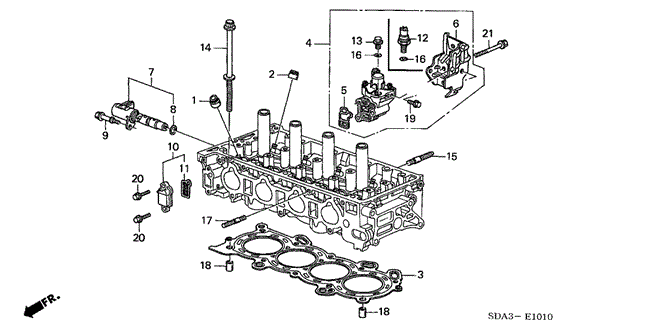 ENGINE/VTC OIL CONTROL VALVE (L4) for 2005 Honda ACCORD SEDAN #1