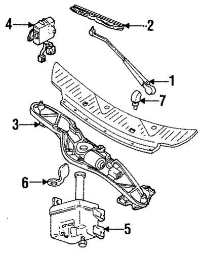 Villager WIPER COMPONENTS